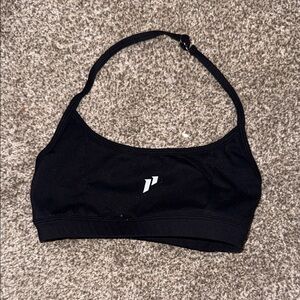 Sleek Black Sports Bra